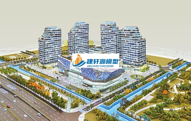 汨罗智慧城模型